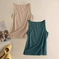 thumbnail image 1 of AKEGAMN Workout O Neck Sleeveless Breathable Tank Casual Tops, Green M-3XL, 1 of 7