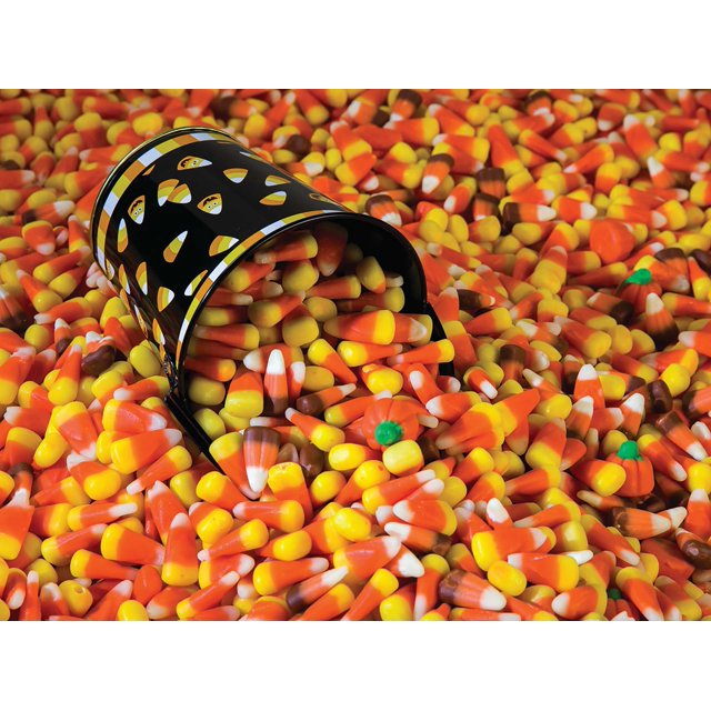 AKFOMEE Candy Corn 300 Pieces Wooden Jigsaw Puzzle for Families Games