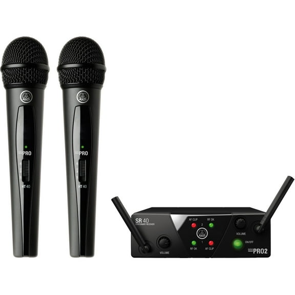 AKG 3350X00050 Wireless Microphone, AA, 5.20 Inches