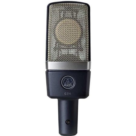 AKG Acoustics C214 Cardioid Condenser Studio Mic - Black