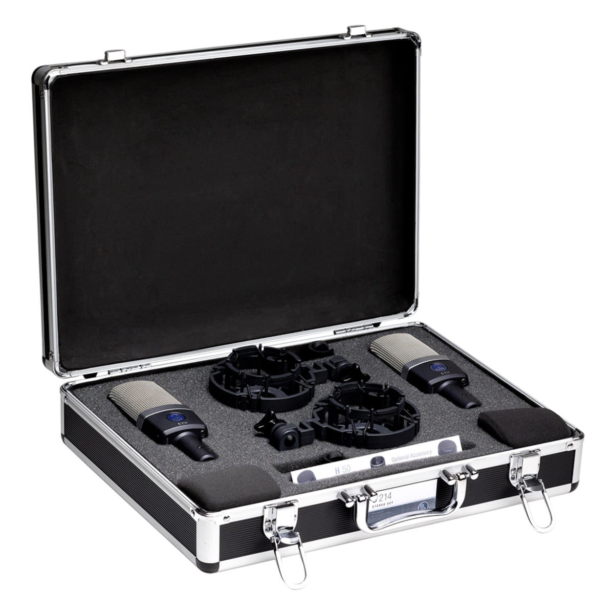 AKG C214 Matched Pair Large-Diaphragm Condenser Microphones