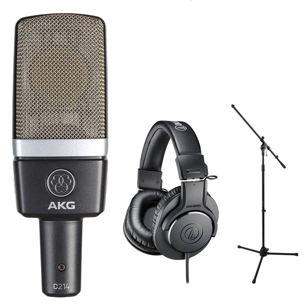 AKG C214 Pro Condenser Microphone Bundle with Fiji | Ubuy