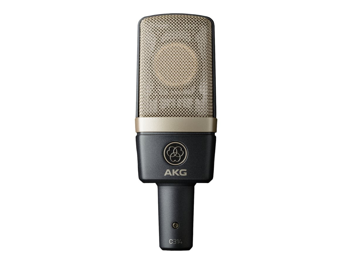 AKG C314 Wired Condenser Microphone, Polar Pattern, Black