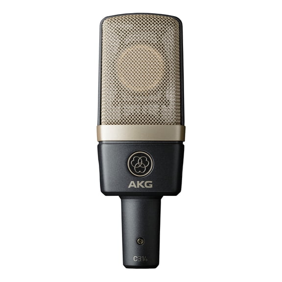AKG C314 Wired Condenser Microphone, Polar Pattern, Black