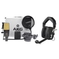 thumbnail image 1 of AKG C414 XLII Recording Microphone Mic+Beyerdynamic DT 109 Black 50 ohm Headset, 1 of 21