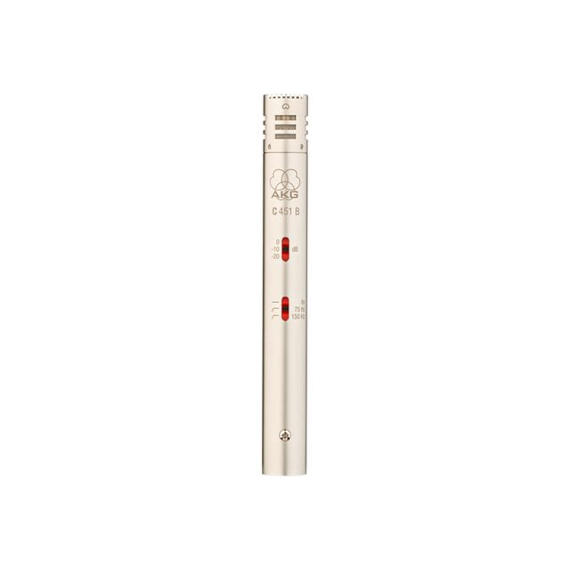 AKG C451 B Wired Condenser Microphone, Satin Nickel