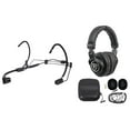 thumbnail image 1 of AKG C520 L Headset Microphone Vocal Condenser Mic For Presentations + Headphones, 1 of 10