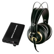 AKG K240 Studio Recording Monitoring Headphones+Rechargeable Headphone Amp