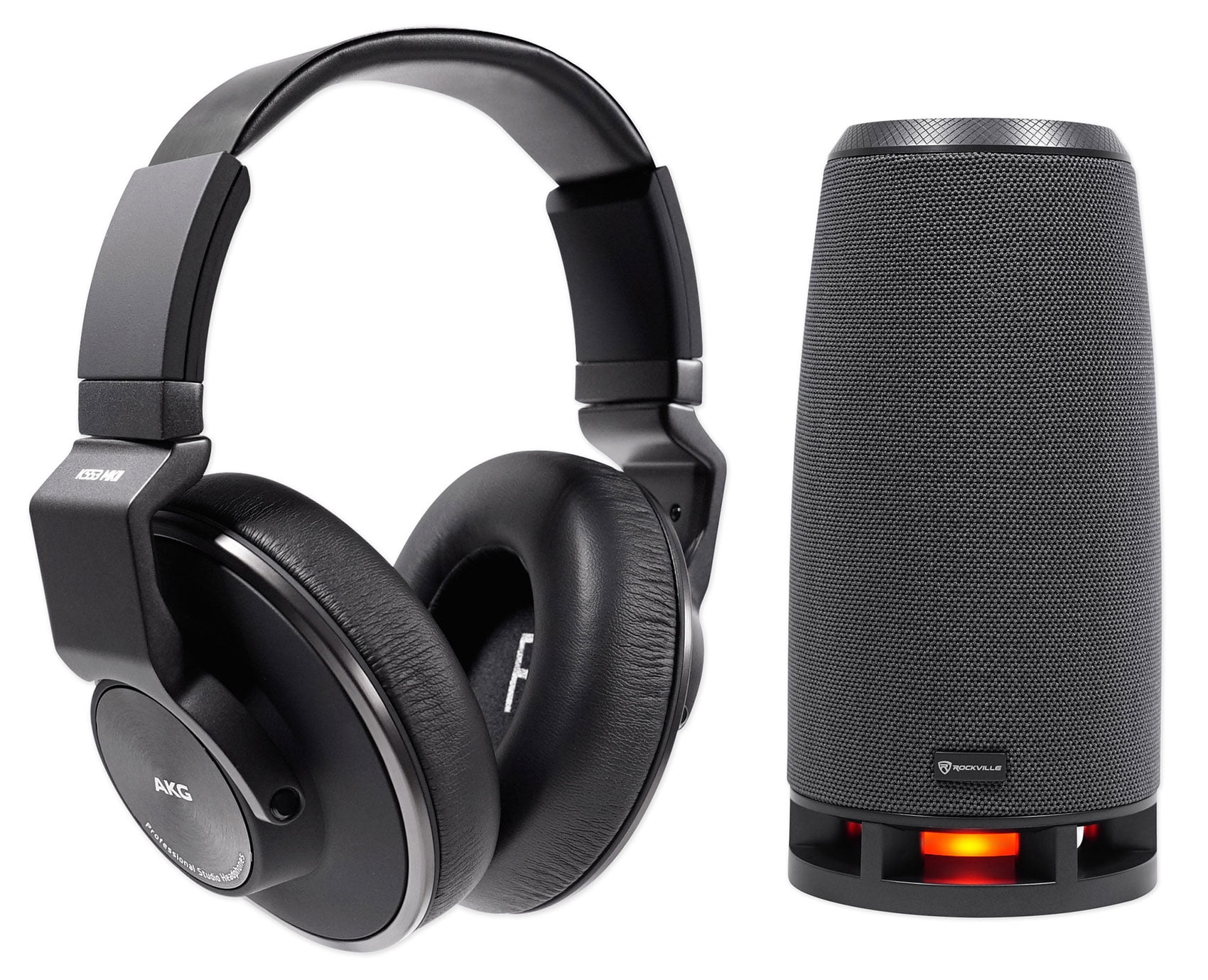 AKG K553 MK2 MKII Closed Back Studio Monitoring Headphones + RockShip Speaker - Walmart.com AKG K553 MK2 MKII Closed Back Studio Monitoring Headphones + RockShip Speaker - Walmart.com