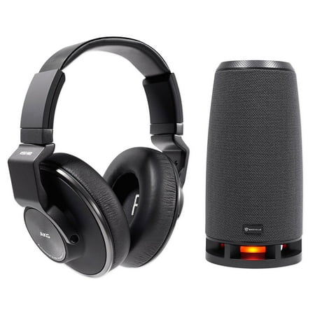 AKG K553 MK2 MKII Closed Back Studio Monitoring Headphones + RockShip Speaker