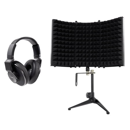 AKG K553 MK2 MKII Studio Monitoring Headphones+Recording Foam Isolation Shield