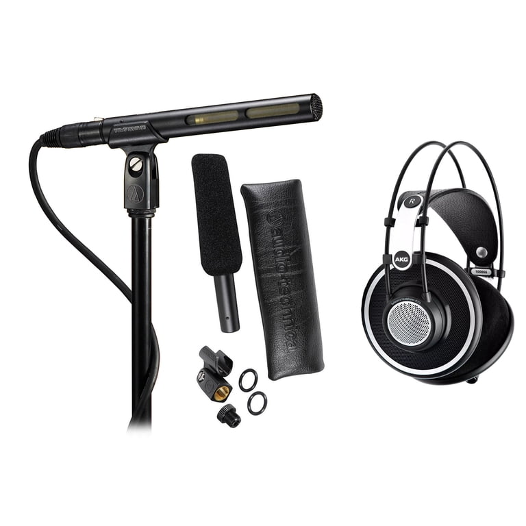 AKG K702 K 702 Studio/Audiophile Headphones+Audio Technica