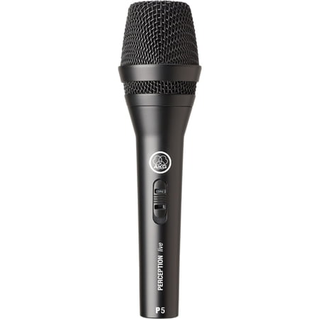 AKG P5 S Wired Dynamic Microphone, Black