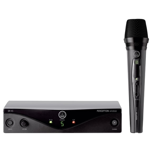 AKG Perception Wireless Micorphone 45 Vocal Set Ultra High Frequency