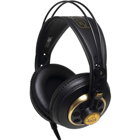 AKG Pro Audio K240 STUDIO Over-Ear, Semi-Open, Professional Studio Headphones - (Open Box)