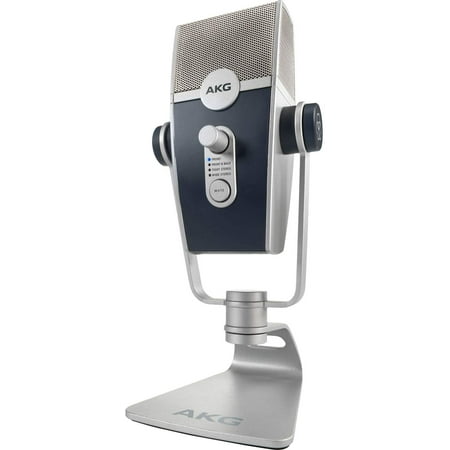 AKG Pro Audio Lyra Ultra-HD, Four Capsule, Multi-Capture Mode, USB-C Condenser Microphone for Recording and Streaming