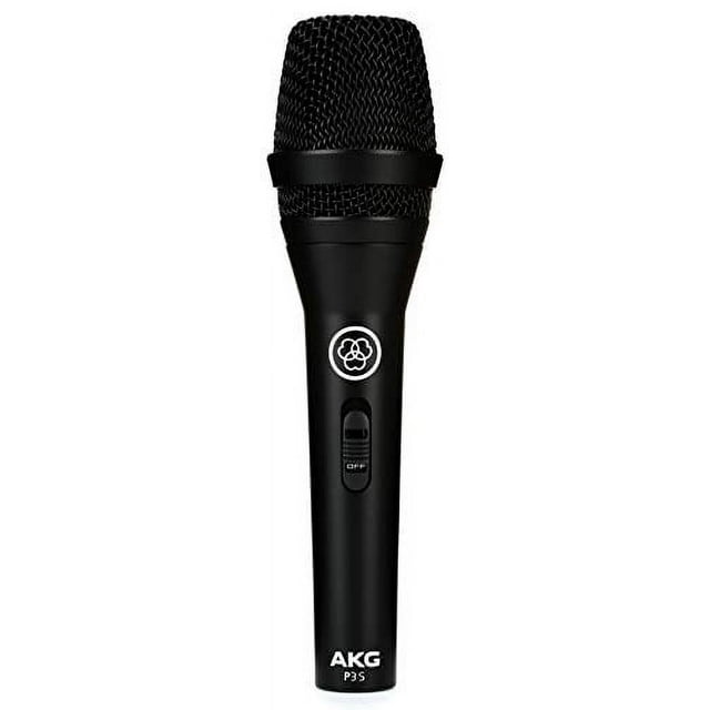 AKG Pro Audio Perception P3S High-Performance Dynamic Cardiod Microphone for Backing Vocals and Instruments