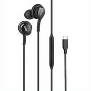 AKG TYPE-C Earphones for Galaxy S20/Ultra/Plus - Original Headphones USB-C Earbuds w Mic Headset Earpieces Handsfree A1G for Samsung Galaxy S20/Ultra/Plus Phones