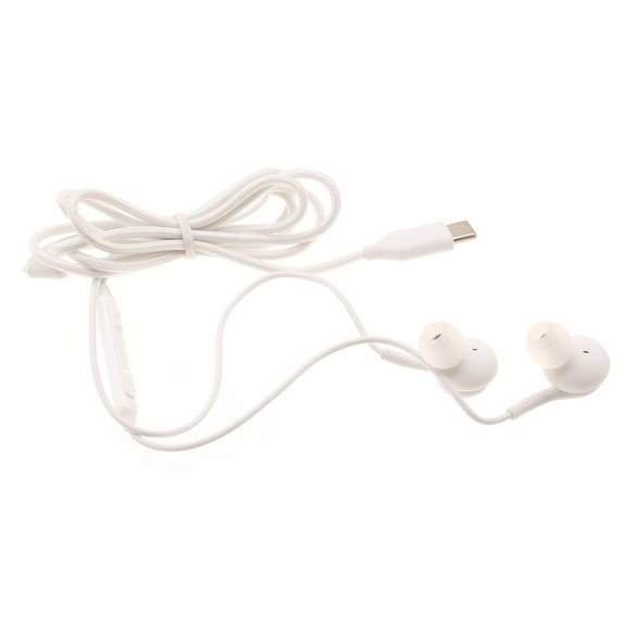 AKG TYPE-C Earphones Original for Samsung Galaxy A15 5G/A24/A25 5G/A34 5G/A35 5G/A54 5G/A55 5G - Headphones USB-C Earbuds w Mic Headset White Handsfree