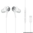 thumbnail image 1 of AKG TYPE-C Earphones for Samsung Galaxy Note20 / Note20 Ultra - USB-C Headphones Earbuds w/ Mic Volume Control Headset Handsfree Earpieces [Compatible With Samsung Galaxy Note20/Note 20 Ultra], White, 1 of 3
