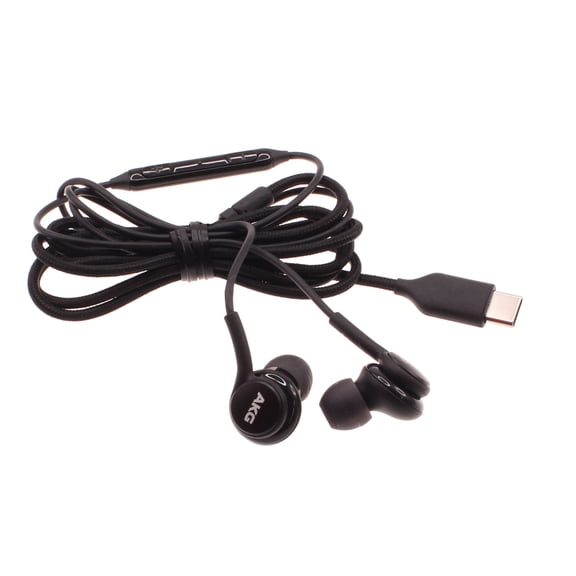 AKG TYPE-C Earphones for Kyocera DuraSport 5G - Genuine Headphones USB-C Earbuds w Mic Headset Earpieces for Kyocera DuraSport 5G