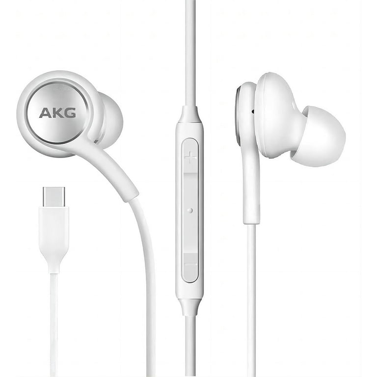 Original Samsung AKG Stereo Earbuds USB-C Braided Cable Earphones  Headphones