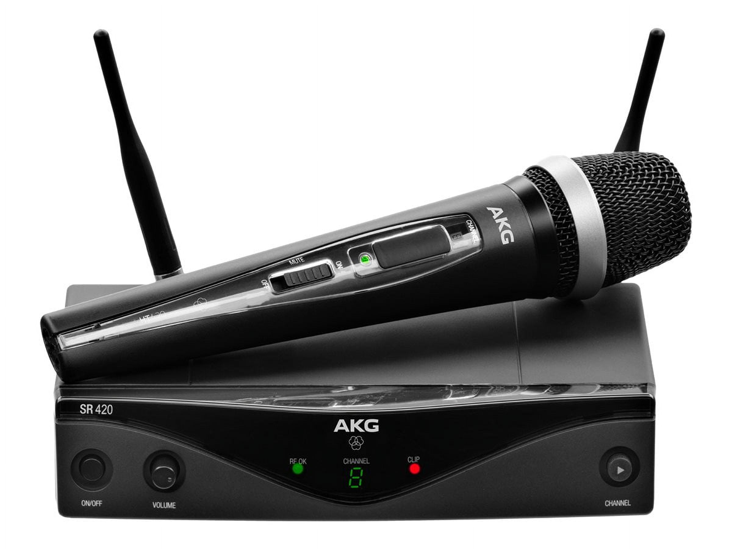 AKG WMS420 Vocal Set - Band A - microphone system - black
