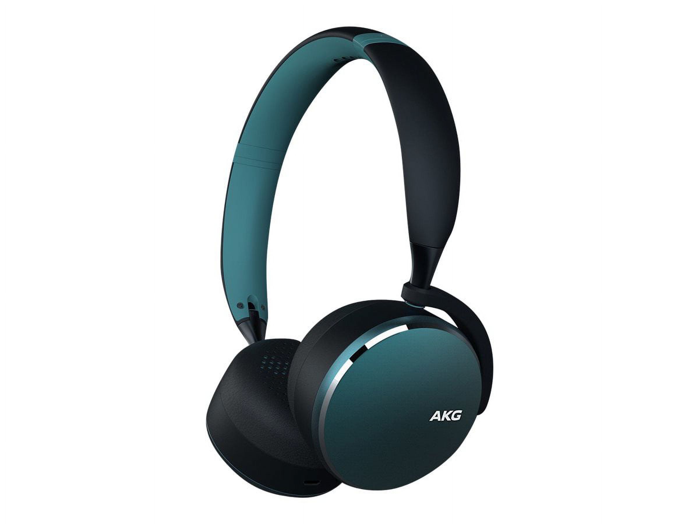 JBL Y500 Wireless On-Ear Headphones - Refurbished (Model AKGY500BTBLU-Z)