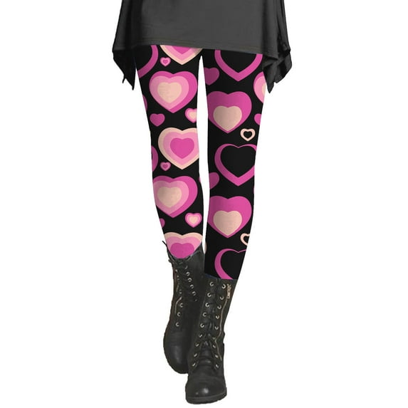 AKGEAMN Leggings for Women, Womens Plus Size Patterned Tights Fashion Printed Designed Opaque Stockings Yellow-M