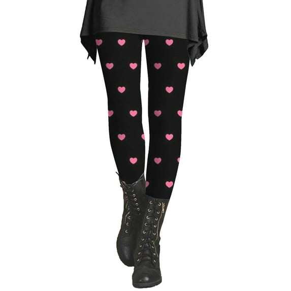 AKGEAMN Leggings for Women, Womens Plus Size Patterned Tights Fashion Printed Designed Opaque Stockings Yellow-S