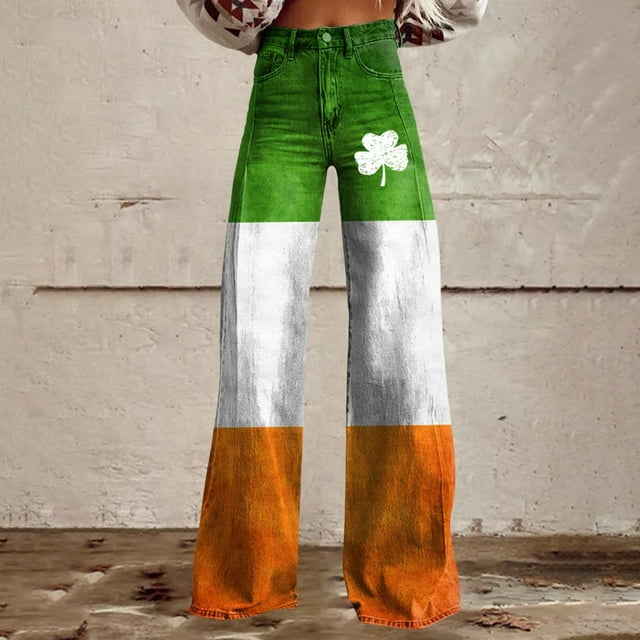 st patricks day workout pants