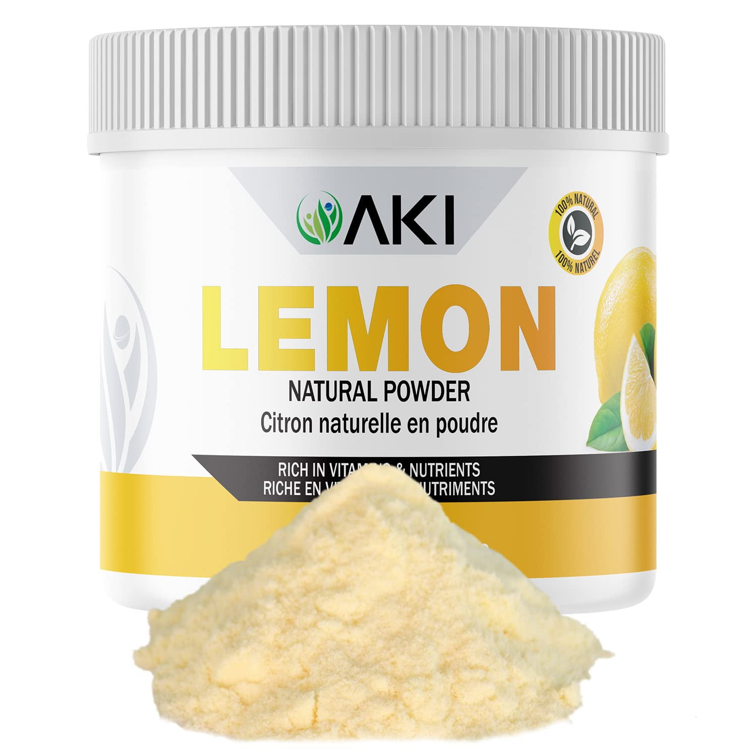 AKI Lemon Dried Powdered DHF10 Good in Vitamin C Ideal As Booster