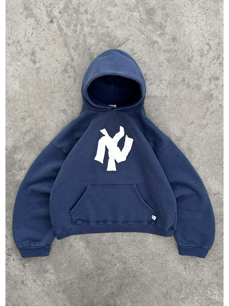 【Akimbo Club】 NY NAVY ZIP HOODIE Tyrrell Winston x Akimbo Club 