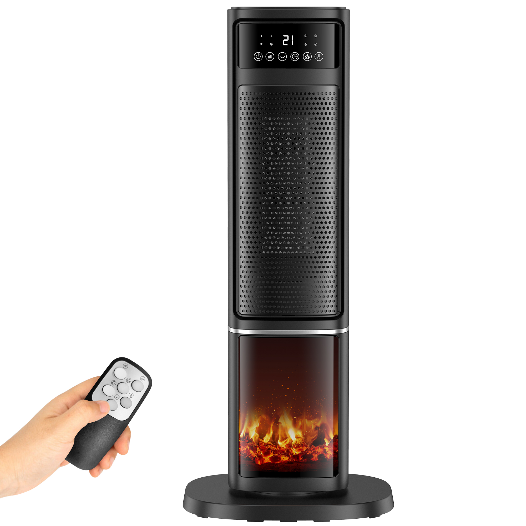 Honeywell EnergySmart Cool Touch Heater, HZ7300, Black