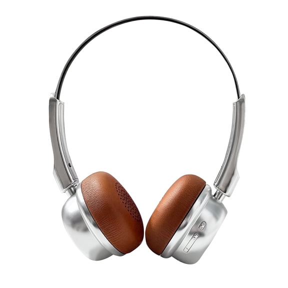 AKKHOO Wireless On-Ear Headphones, Bluetooth 5.3/Wired Dual Mode, Mic, 10H Playtime, Lightweight Noise Reduction for Travel Office, Compatible with iPhone Samsung Android PC