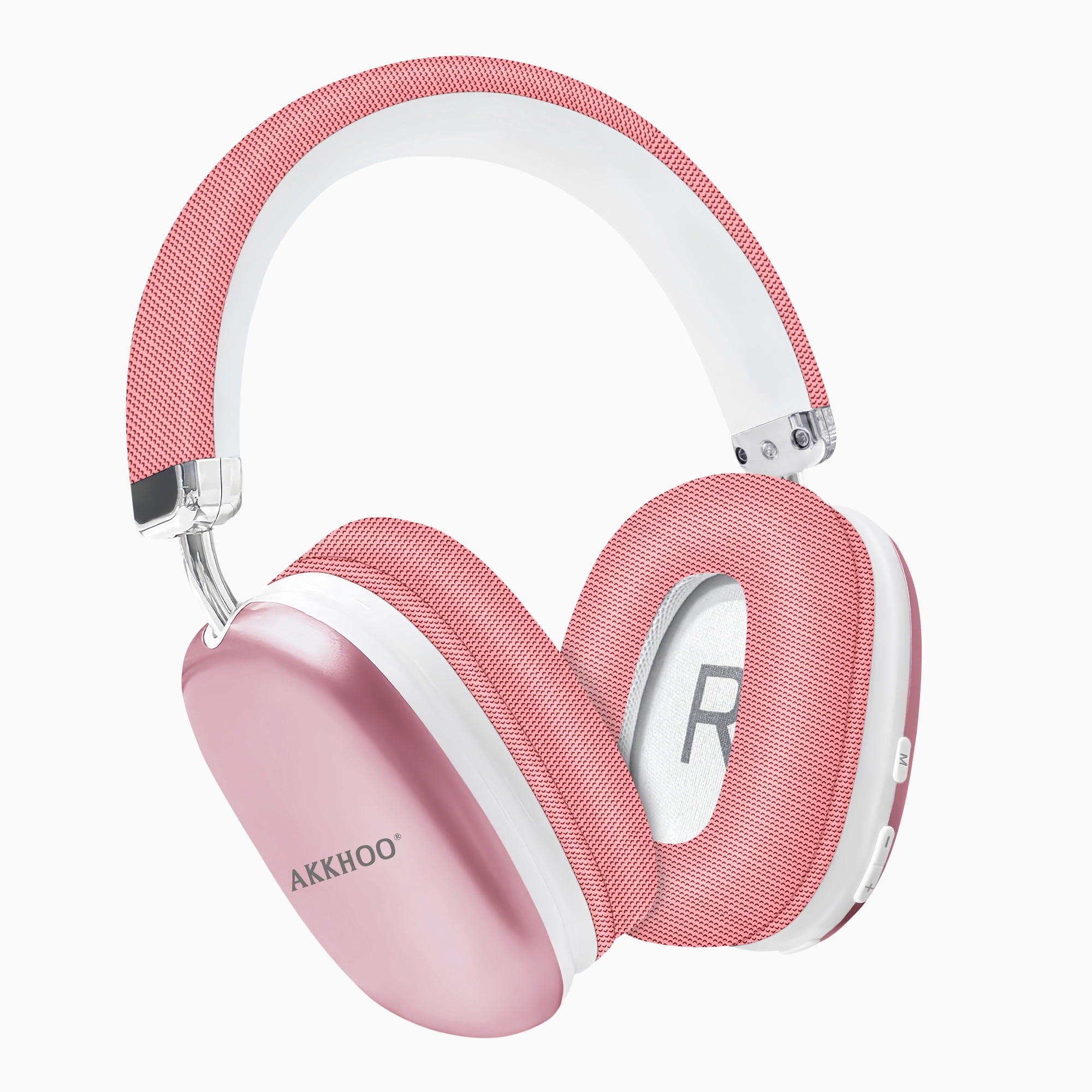 Bluetooth Headphones Over Ear, AKKHOO Active Noise Cancelling Wireless Headphones with 35Hrs Playtime, Deep Bass, 4 Noise Cancelling Mics, Low Latency for Travel Work Study Gaming