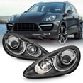 thumbnail image 1 of AKKON - Fit 2011 2012 2013 2014 Porsche Cayenne HID w/AFS non-LED DRL Projector Headlights OE Style Replacement Pair/Set, 1 of 7