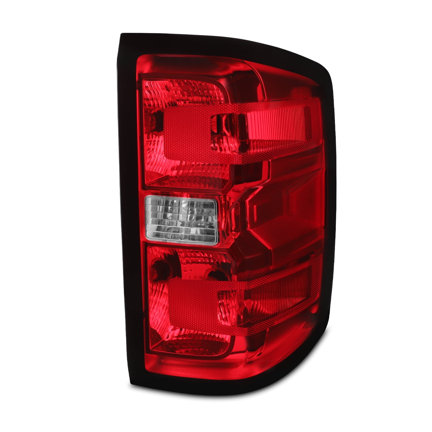 AKKON - Fit 2016 2017 2018 2019 Chevy Silverado 1500/2500HD/3500HD Halogen Type Tail Lights Rear Brake Lamp w/ Wire Included Passenger