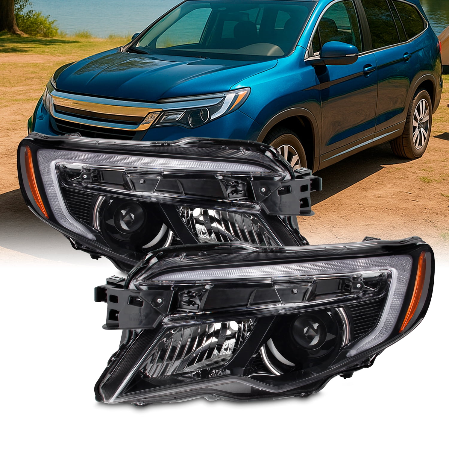 2018 Honda Pilot - Upgrading from halogen to HID/LED