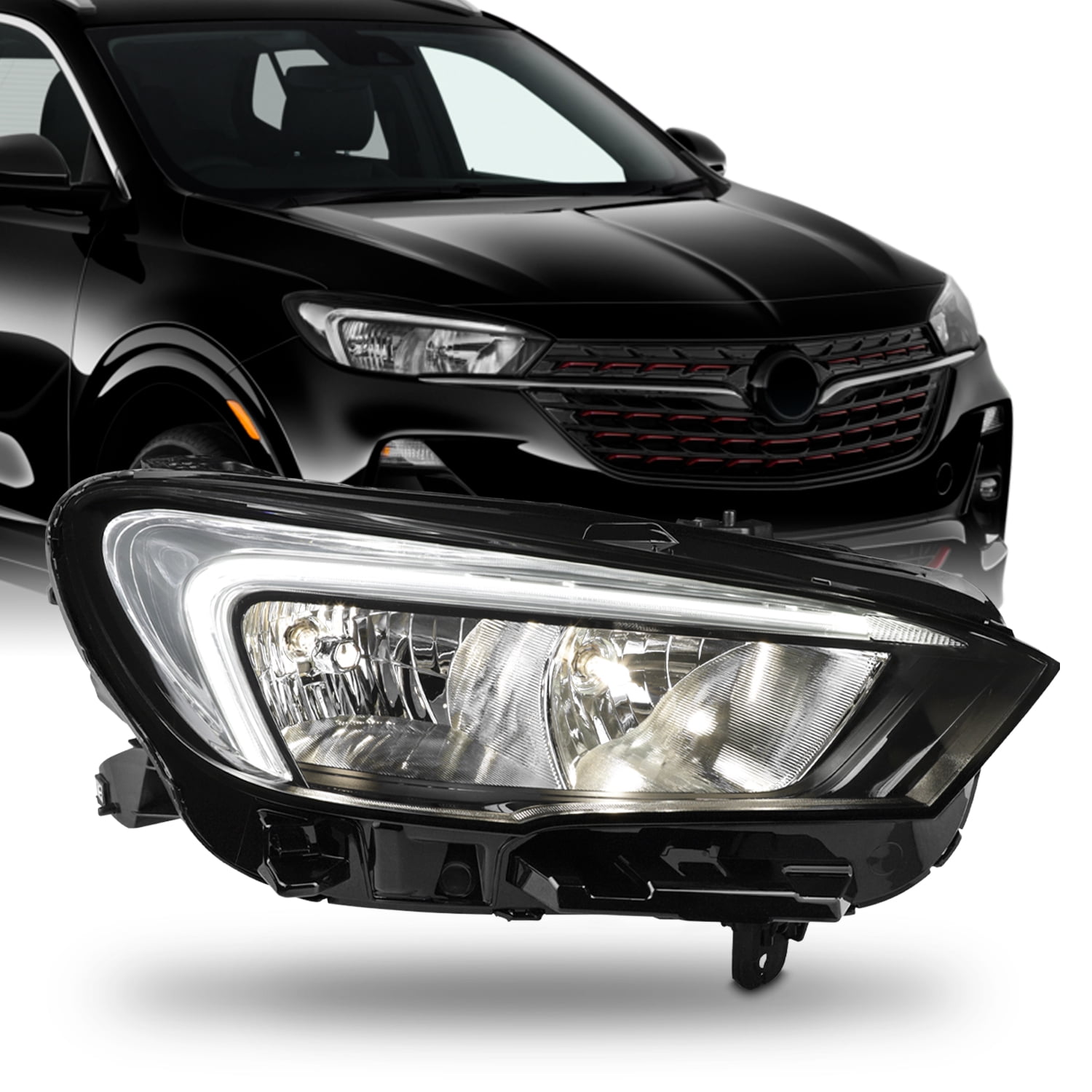 AKKON - Fit 2020 2021 2022 2023 Buick Encore GX Assembly Headlamp