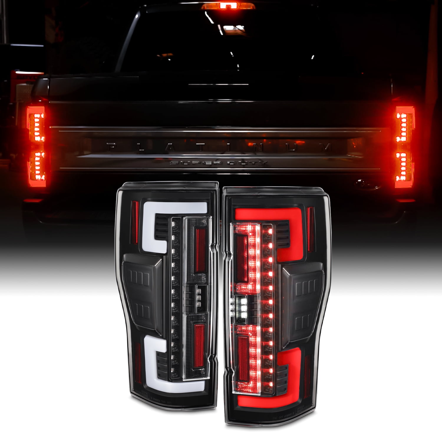 Tail Lights For Ford E-450 Super Duty Pair Of LED Tail Light - Foto 2
