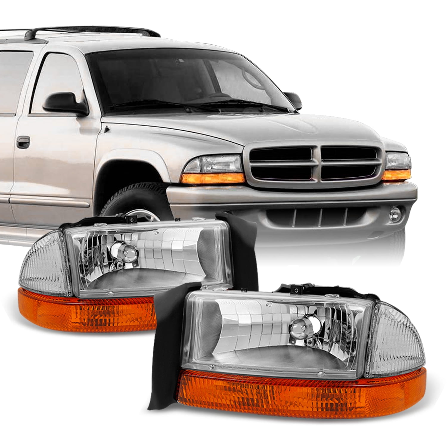 2000 Dodge Dakota Headlights
