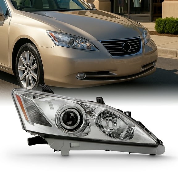AKKON - Fits 2007 2008 2009 Lexus ES350 Original Manufacturer Style AFS Projector Headlight Passenger Right Side