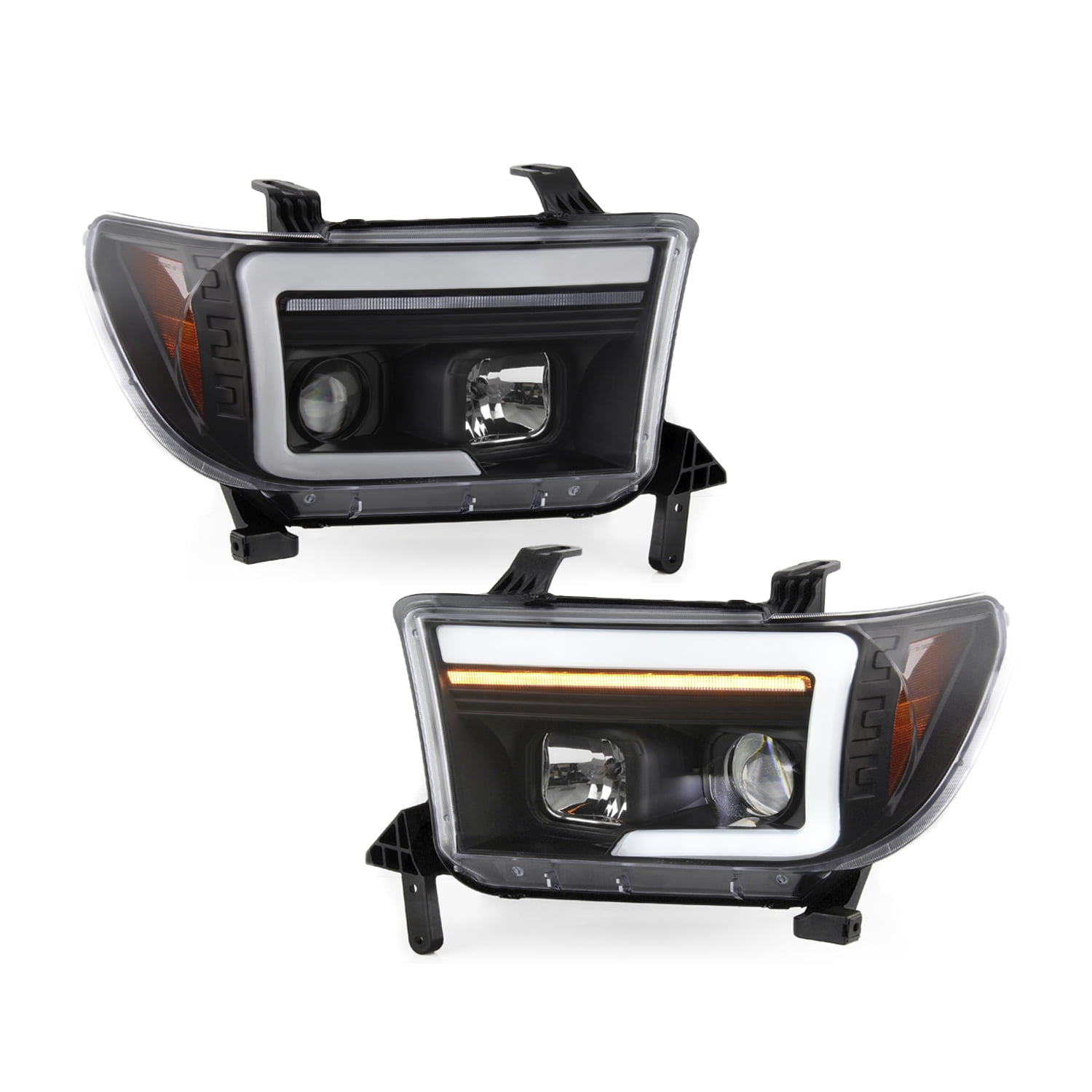 AKKON - Fits 2007-2009 Toyota Tundra / 2008-2010 Sequoia Projector ...