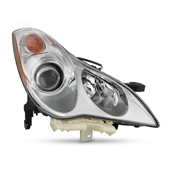 AKKON - Fits 2008-2012 Infiniti EX35 2014-2017 QX50 [HID/Xenon Type] Projector Chrome Headlight Passenger Right w/AFS