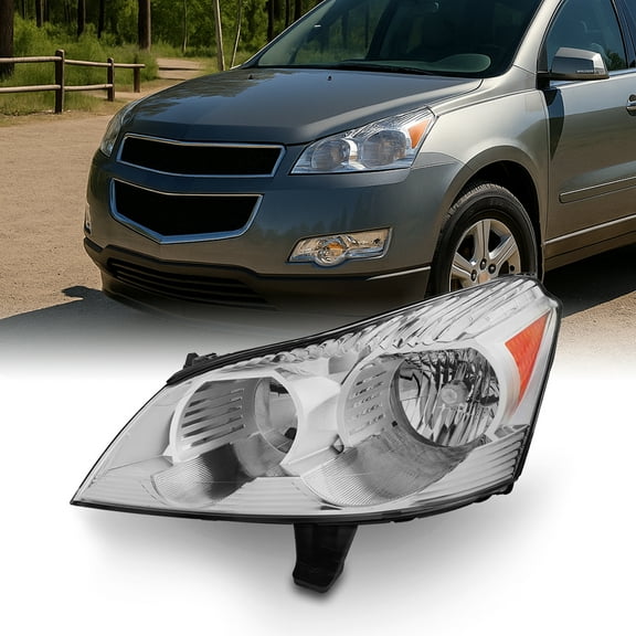 AKKON - Fits 2009 2010 2011 2012 Chevy Traverse Headlight Headlamp Direct Replacement - Left (Driver) Side