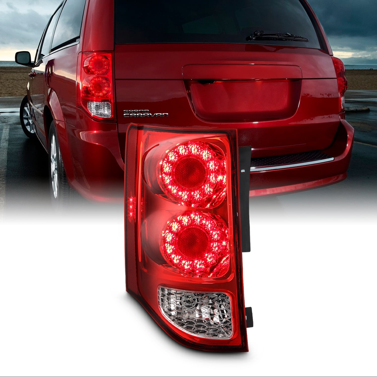 Nakuuly Tail Light Compatible SE33 With 2011-2020 Dodge Grand