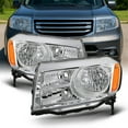 thumbnail image 1 of AKKON - Fits 2012 2013 2014 2015 Honda Pilot [Halogen Type] Chrome Headlights Pair Driver Left+Passenger Right Replacement, 1 of 6