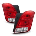 thumbnail image 1 of AKKON - Fits 2013 2014 2015 2016 Chevy Trax 17 18 19 Trax LS [Halogen Type] Red Len Tail Brake Lights Pair Driver + Passenger, 1 of 6
