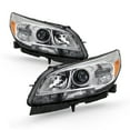 thumbnail image 1 of AKKON - Fits 2013-2015 Chevy Malibu 2016 Malibu Limited Eco LT LTZ [Projector Style] Halogen Chrome Headlights Pair Left+Right, 1 of 6